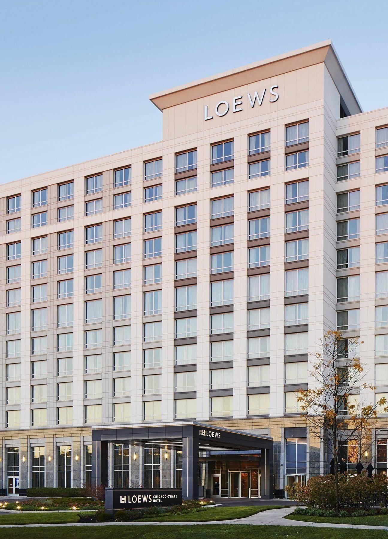 Loews Chicago O'Hare Hotel Rosemont Exteriör bild
